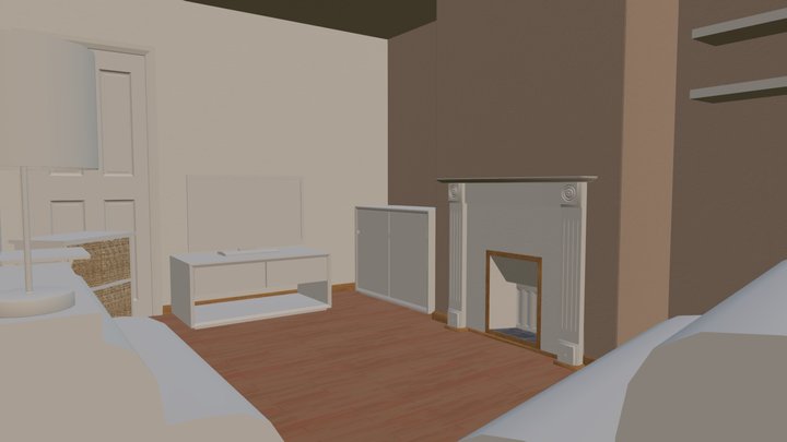 Living Room 3D Model