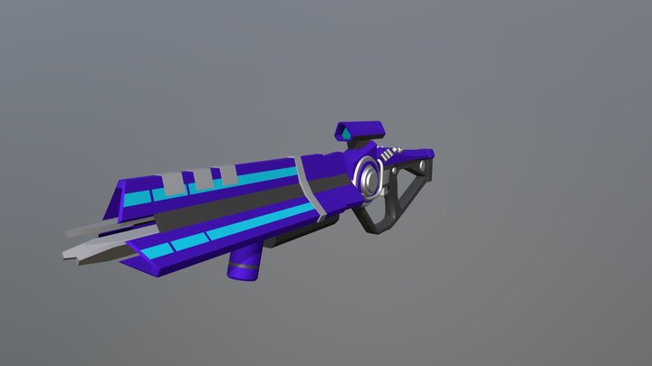 [XYZ School] HW - Details: Vanu Rifle 3D Model