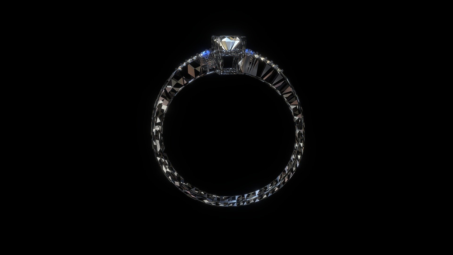 鑽石家-戒指-21-繽紛3 — Sketchfab embed 3D viewer