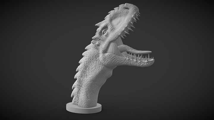 Dinosaur Bust