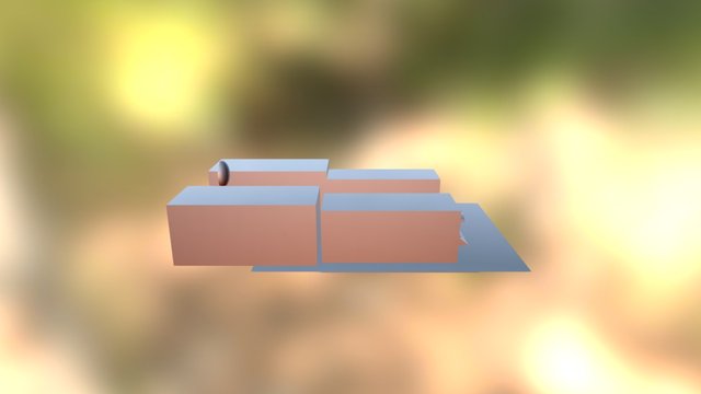 Destroyed Diner 3D Model