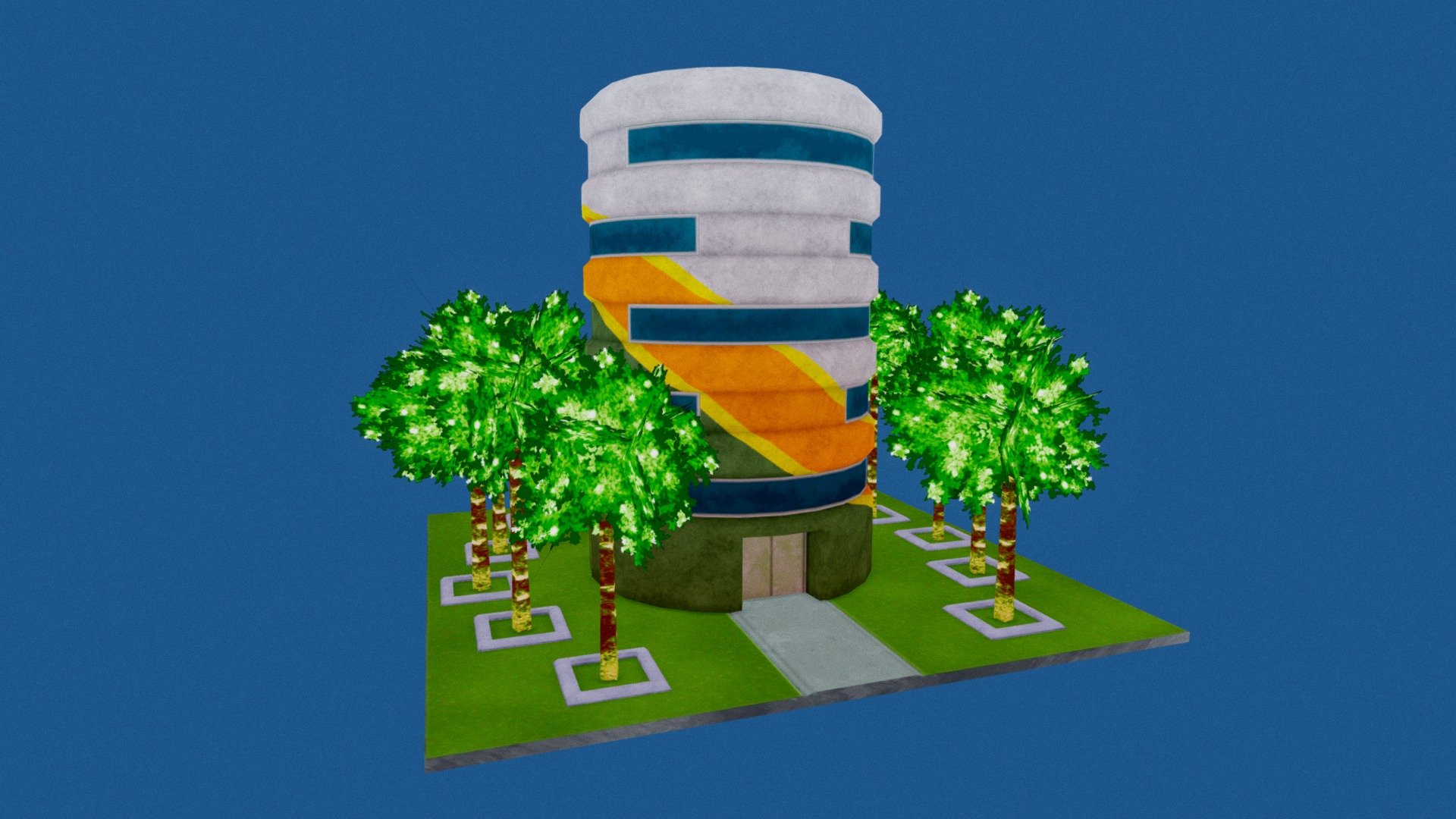 Weekly Challenge (17) Futuristic Building