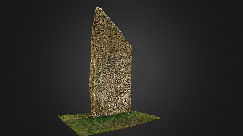 Standing stone at the Ring of Brodgar