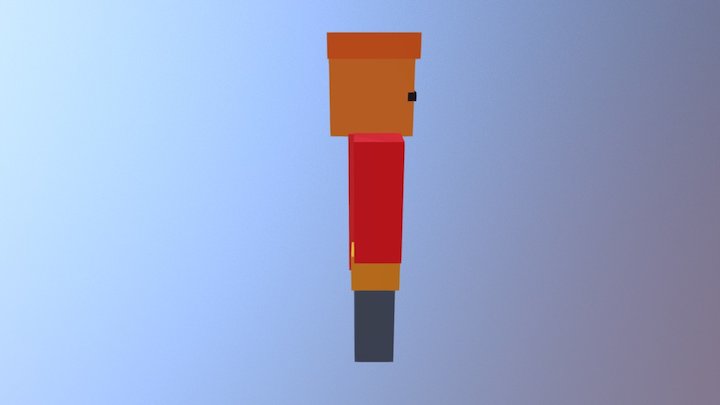 Pak Haji MC Gaya 3D Model