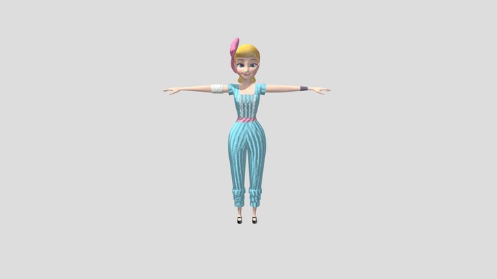 Bo Peep Toy Story 4 – Gratis 3D-model STL