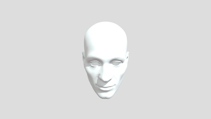 Head_man 3D Model