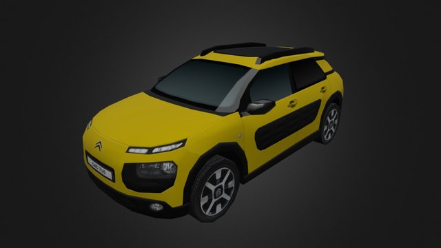 Citroën C4 Cactus 3D Model