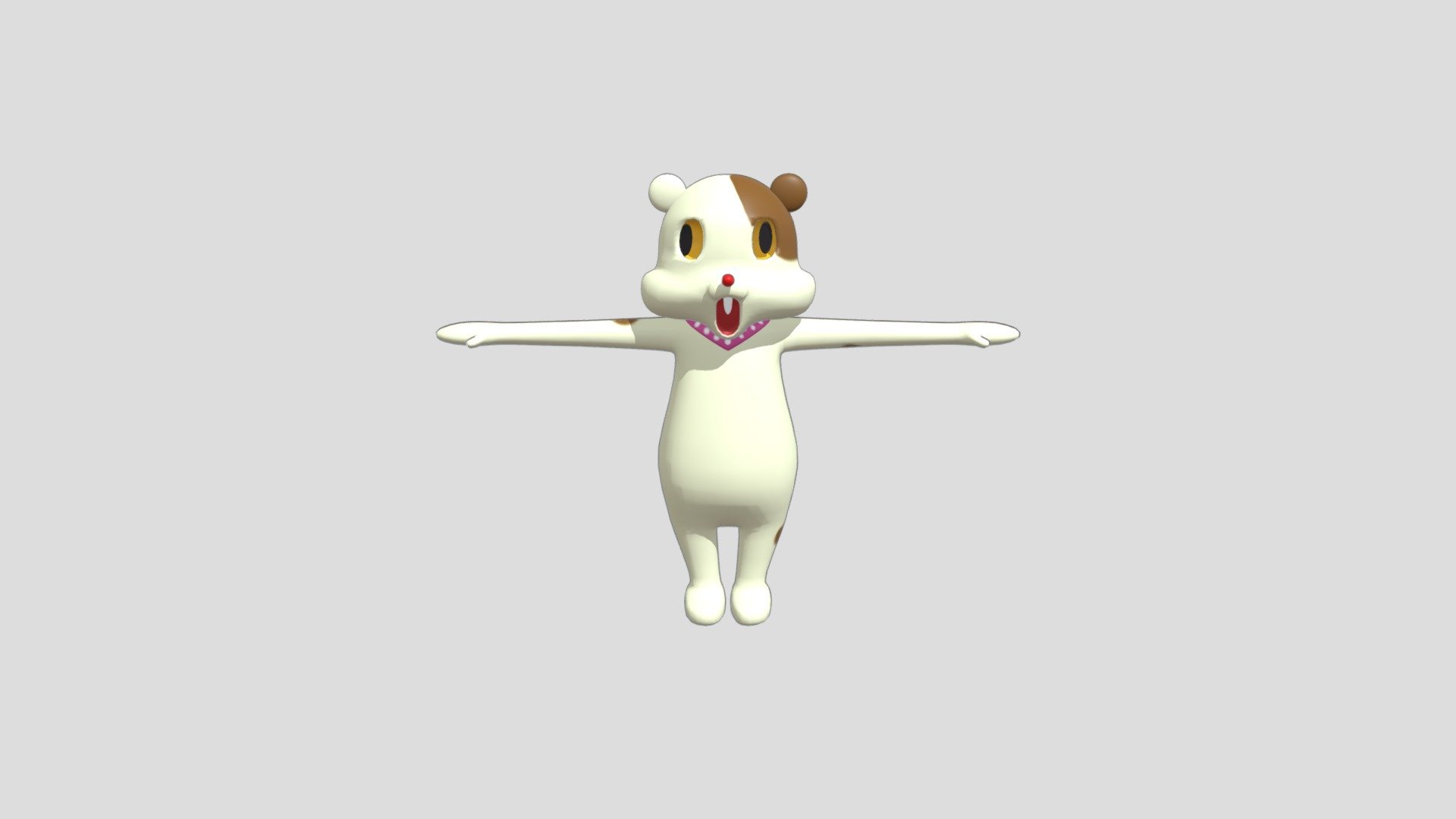 どんまい！ちゅ～吉 - 3D model by mismis_123 [84fd03c] - Sketchfab