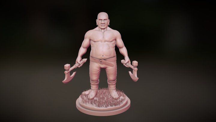 Dwarf Sculpting 3D Model