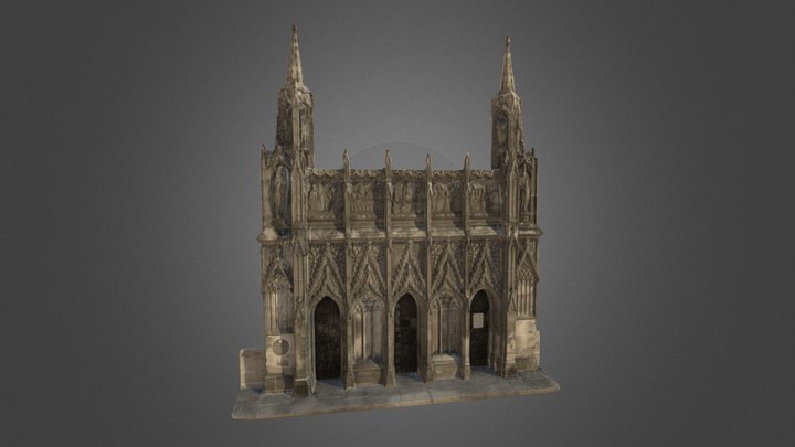 Chantry Chapel, UK 3D Model