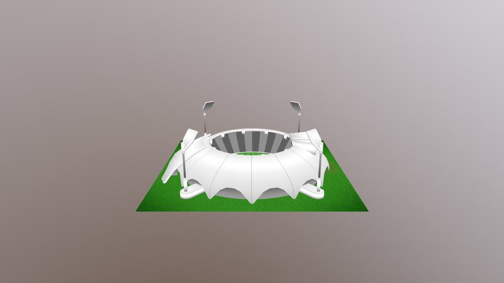 Stadium Lv14 3D Model