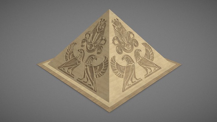 Modèle De Pyramide 3d