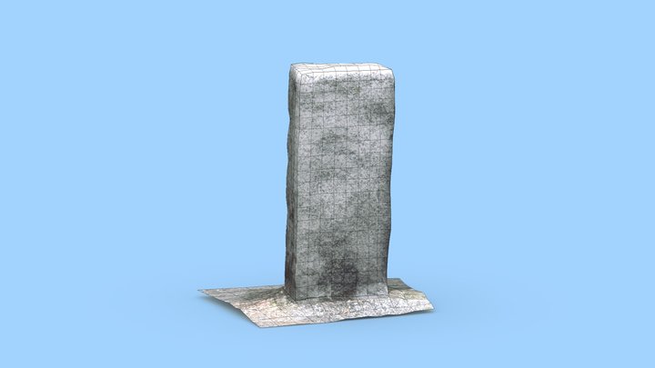 Photogrammetry Rock 3D Model