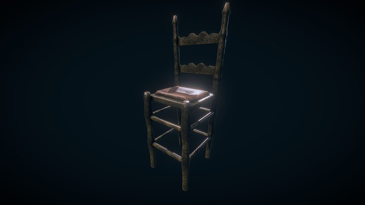 Old Chair – Modello 3D gratuito STL