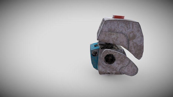 MO with PBR material 3D Model