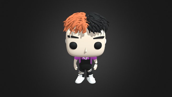 Tiago pzk Funko Pop Style modelo 3D modelo 3D 3D Model