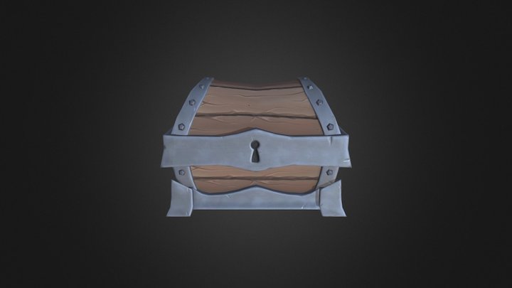 Fantasy chest 3D Model