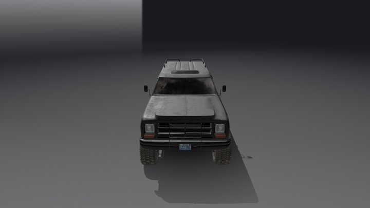 Dodge-Ramcharger 3D Model