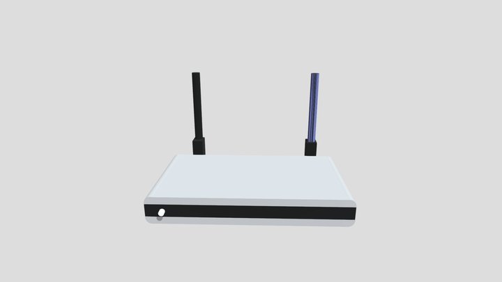Router 3D Model