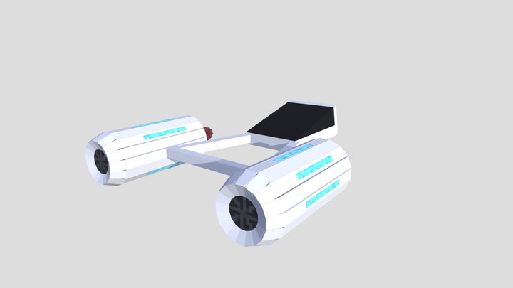 wipeout racer 3D Model