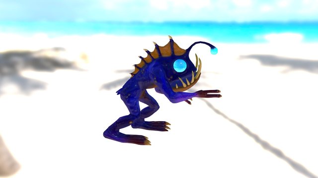 Murloc Final Low Poly 3D Model