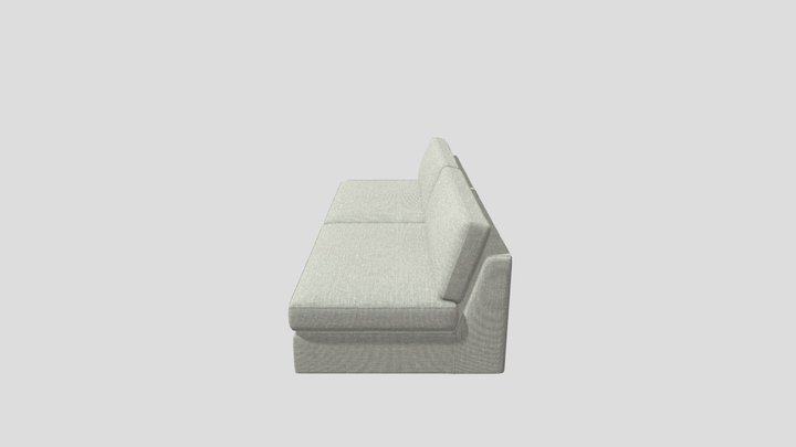 Maddox_Sofamodul _223x94_v01 3D Model