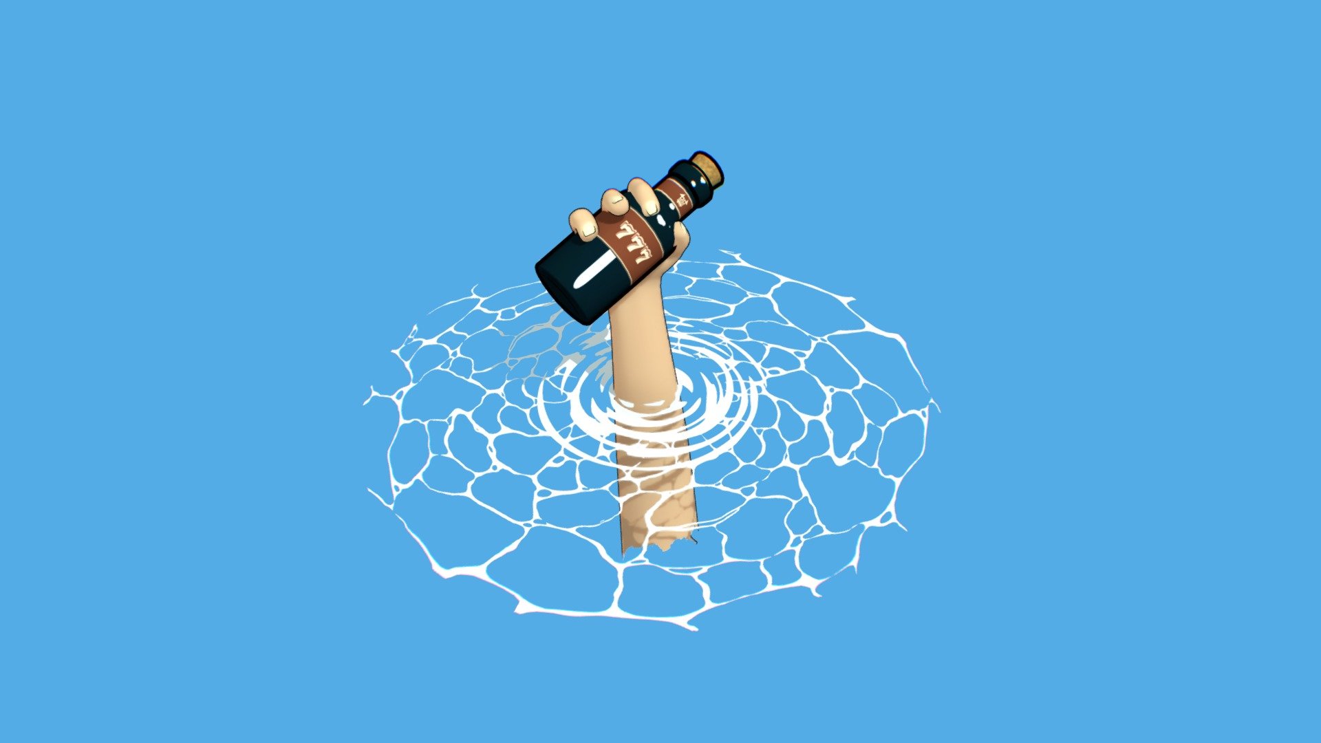 Port wine from the bottom.