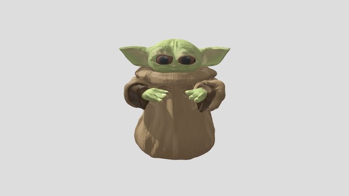 Yoda BB 3D Model