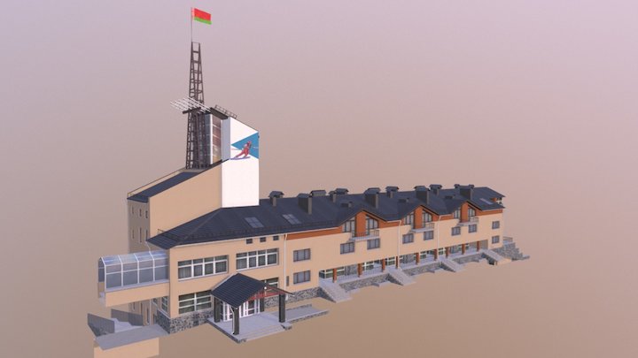 2012 Hotel 3D Model