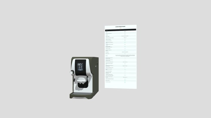 Coffee machine 3D Model
