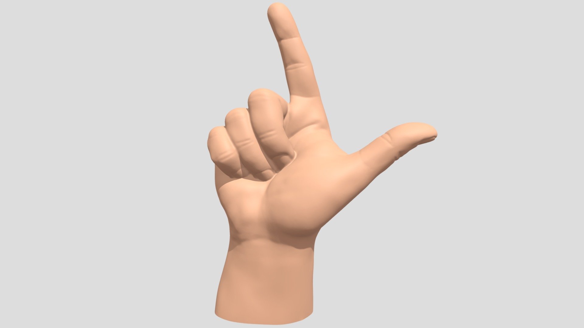 Hand finger gun - Buy Royalty Free 3D model by 3Dlab Budapest (@sigi)  [8507aae] - Sketchfab Store