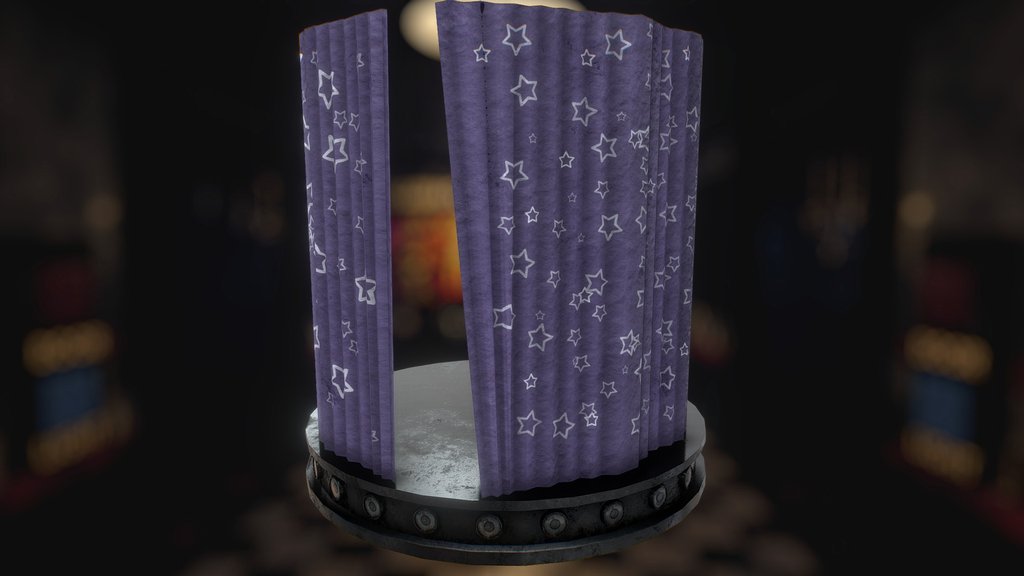 fnaf 1 map - A 3D model collection by Domic.Ciantar - Sketchfab