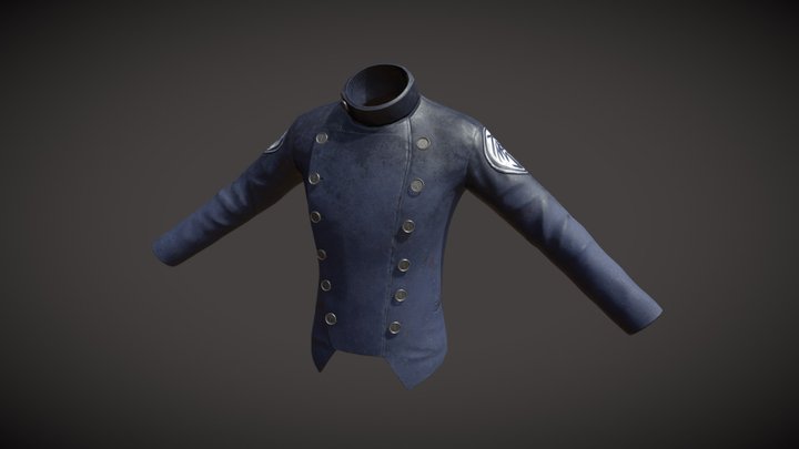 Bridge Four Jacket 3D Model