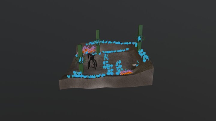 FINAL_Monster_Garden 3D Model