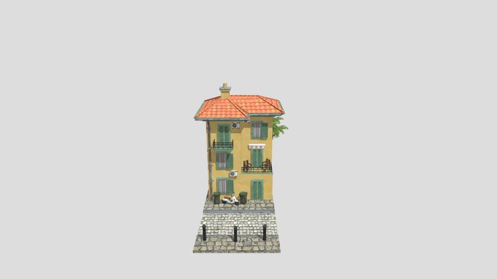 Napels - WIP Rowhomes 3D Model