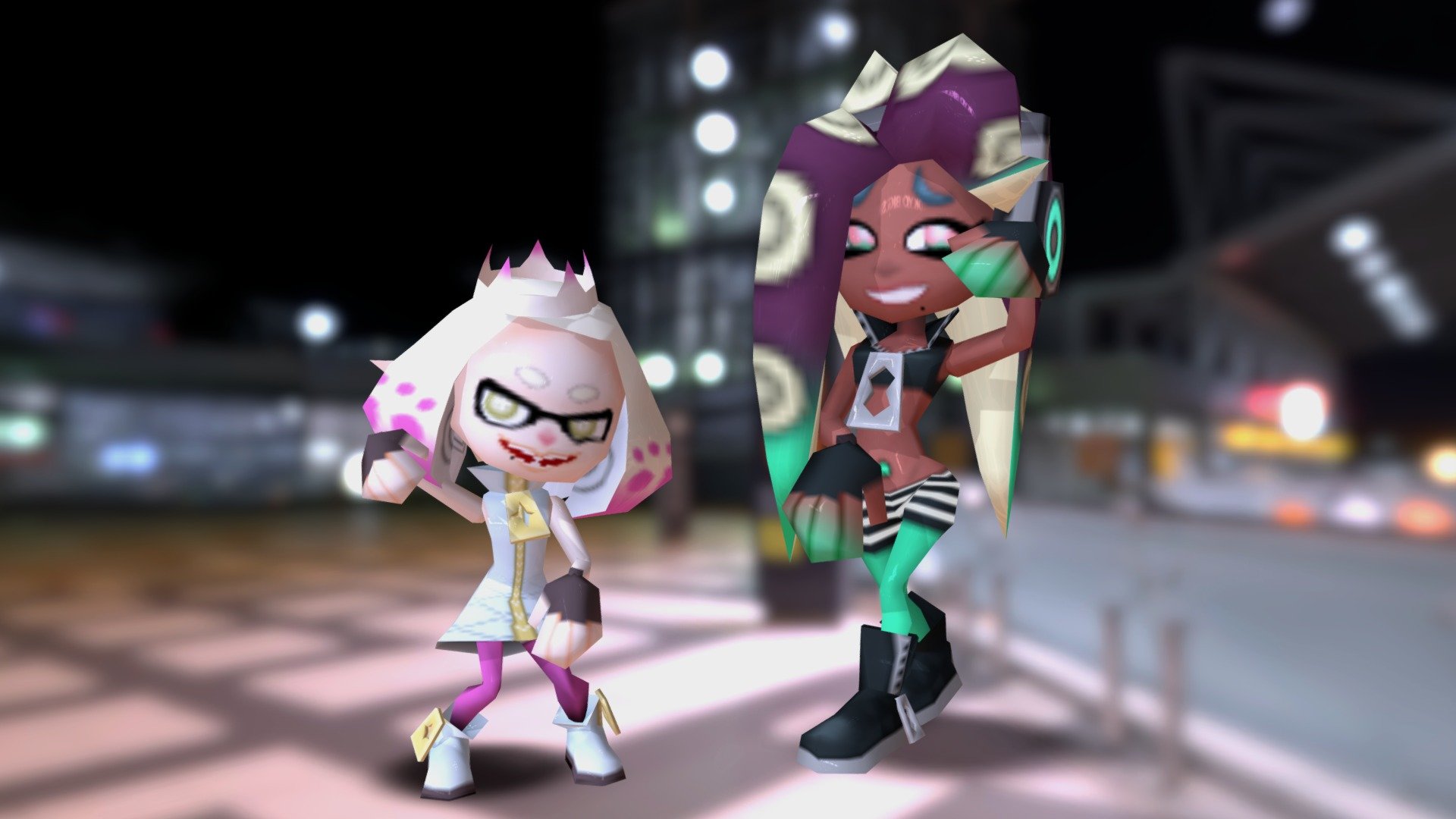 splatoon 2 pearl and marina