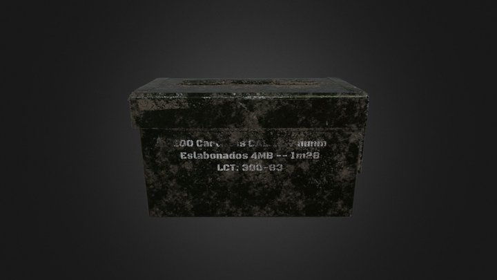 Caja de munision 3D Model