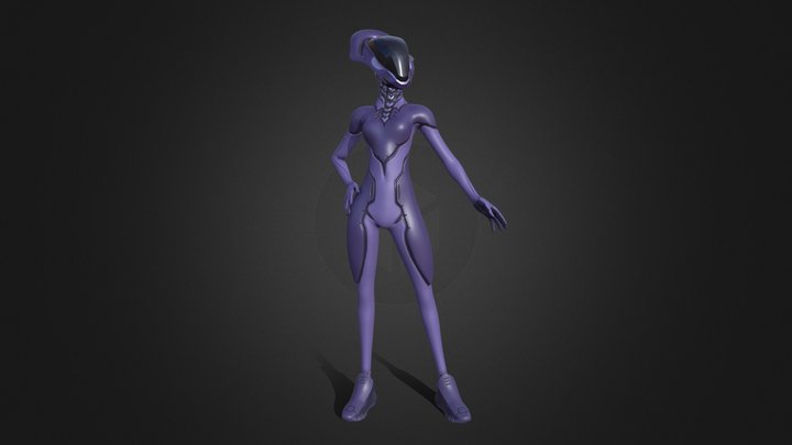 Cyberpunk Suit 3D Model