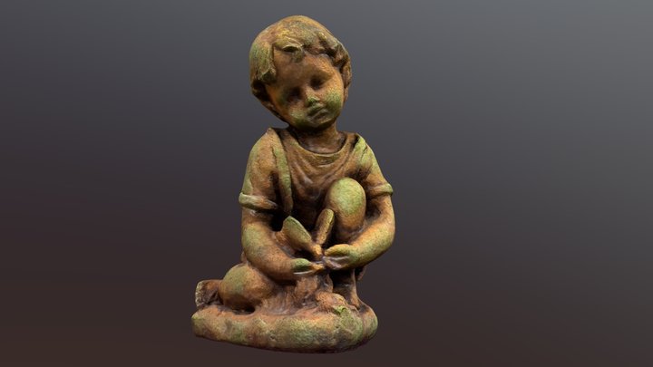 Mystical Angel 2 3D Model