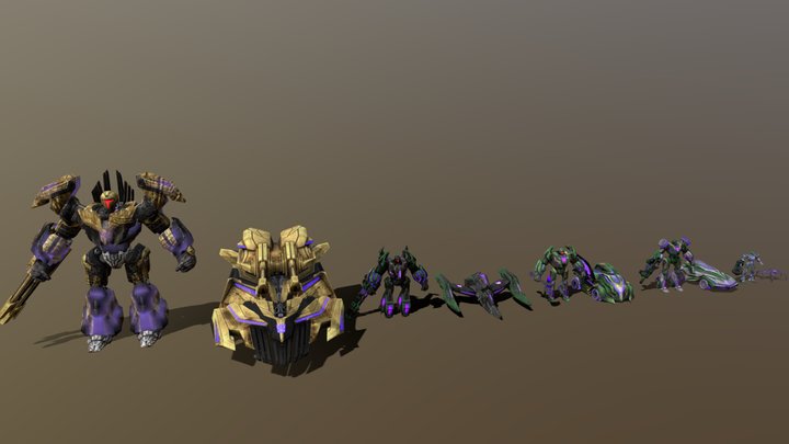 Transformers War For Cybertron Soldiers – Modello 3D gratuito STL