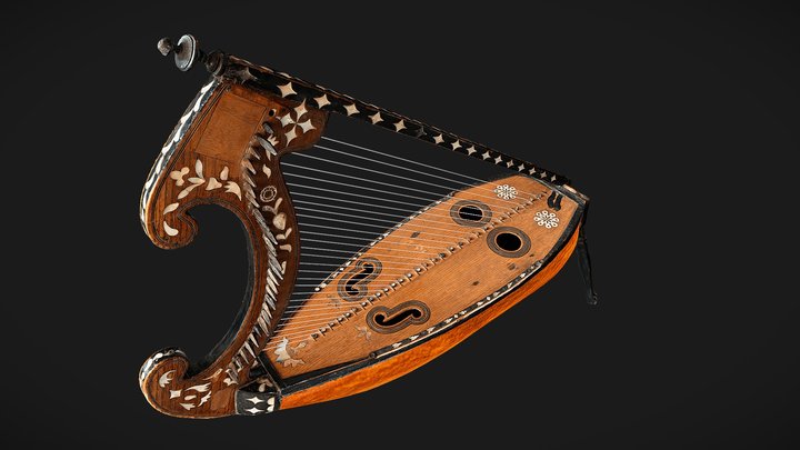 ARPÍN DE CALABAZA 3D Model