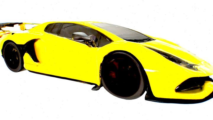 Lamborghini Aventador sport car – Modello 3D gratuito STL