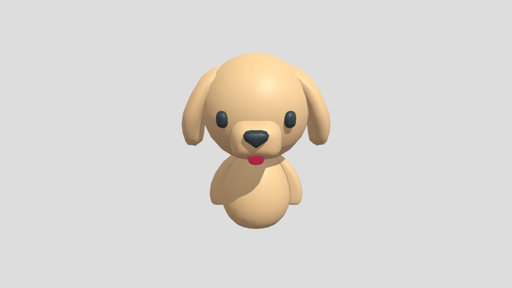 Doggy - Ducky style character 3D Model