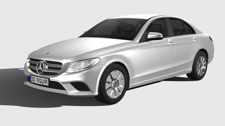 Mercedes-Benz C-class basic 2020 3D Model