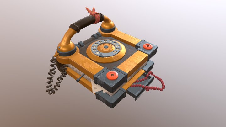 PhoneBook 3D Model