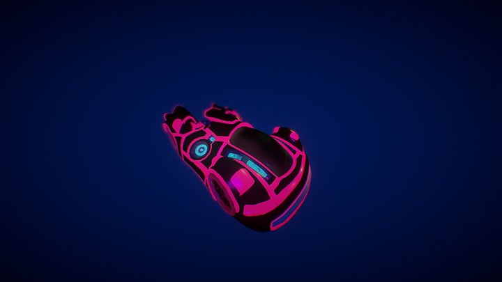 Cyber Car - Imaginatio XVI 3D Model