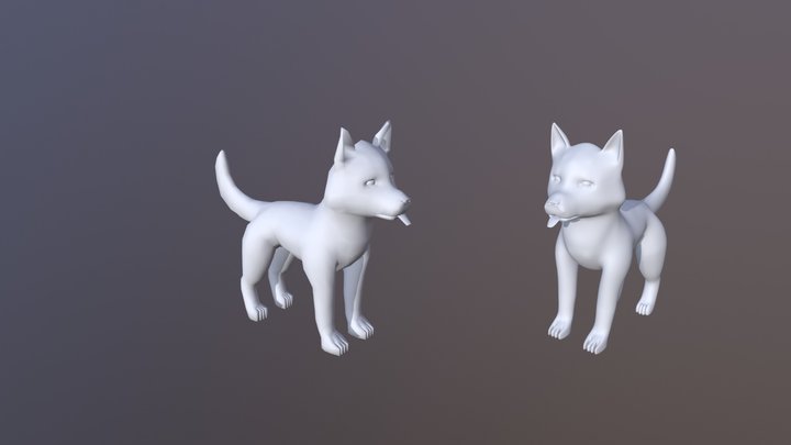 dog 3D Model