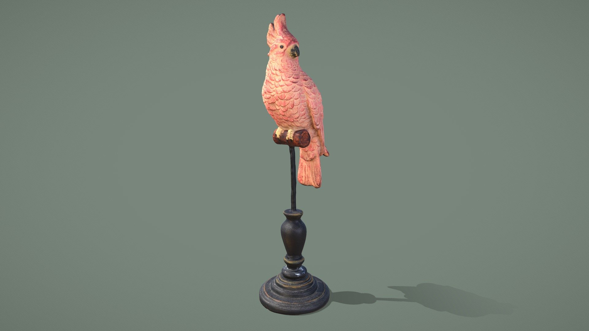 Cockatoo statue