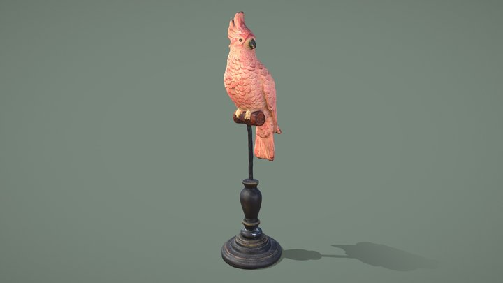 Cockatoo statue
