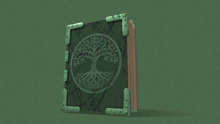 Green Book 3D Model